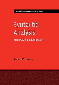 Syntactic Analysis: An HPSG-based Approach