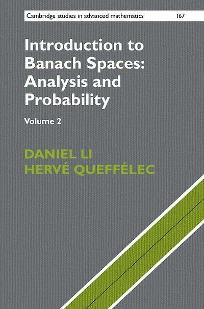 Introduction to Banach Spaces: Analysis and Probability
