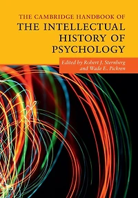 the Cambridge Handbook of Intellectual History Psychology