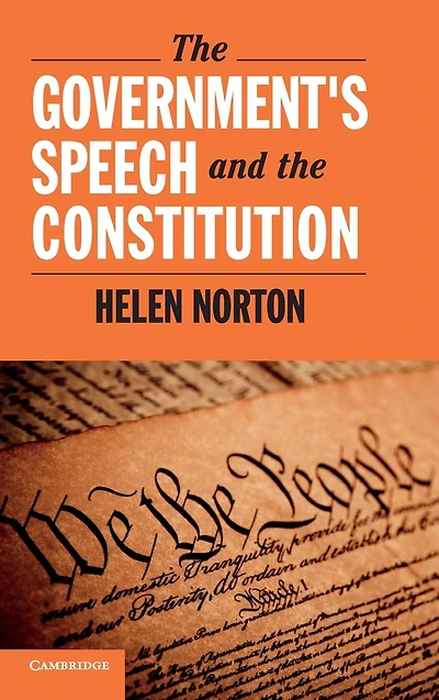 the Government's Speech and Constitution