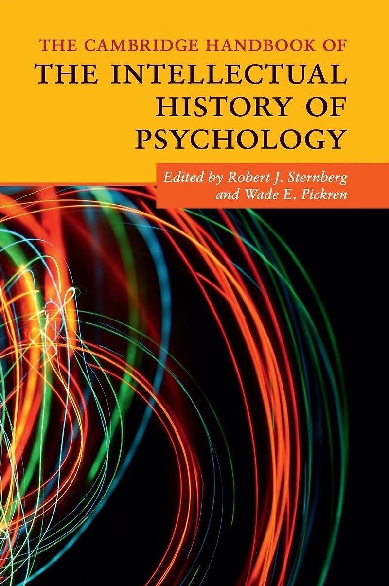 the Cambridge Handbook of Intellectual History Psychology