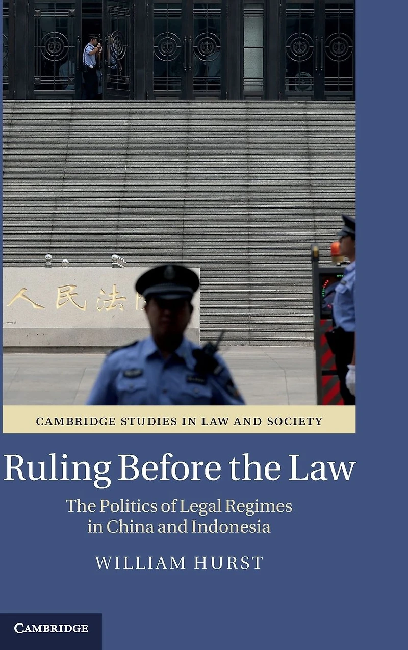 Ruling before The Law: Politics of Legal Regimes China and Indonesia
