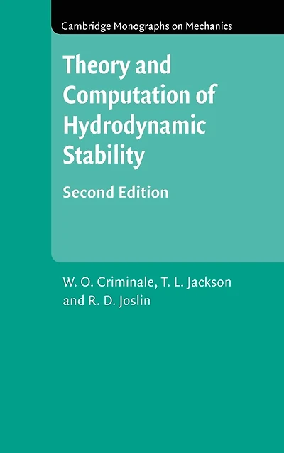 Theory and Computation Hydrodynamic Stability