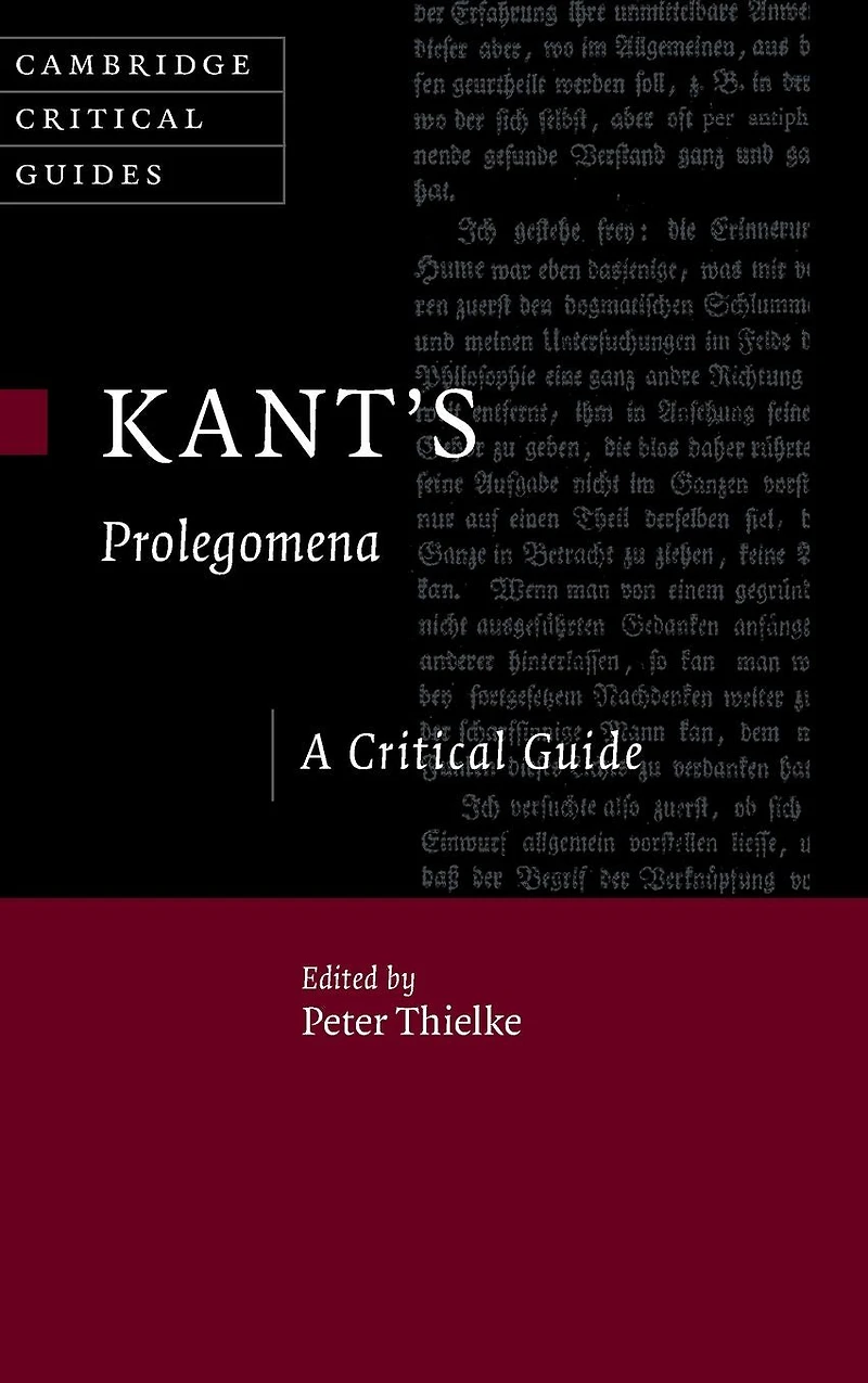 Kant's Prolegomena: A Critical Guide