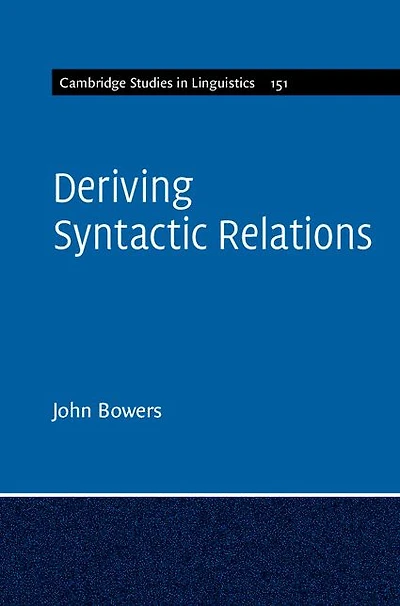 Deriving Syntactic Relations