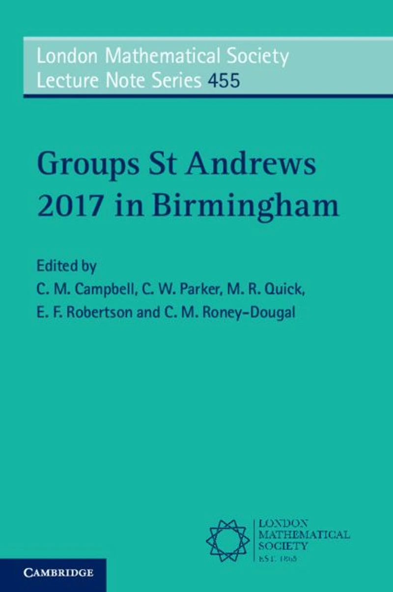 Groups St Andrews 2017 Birmingham