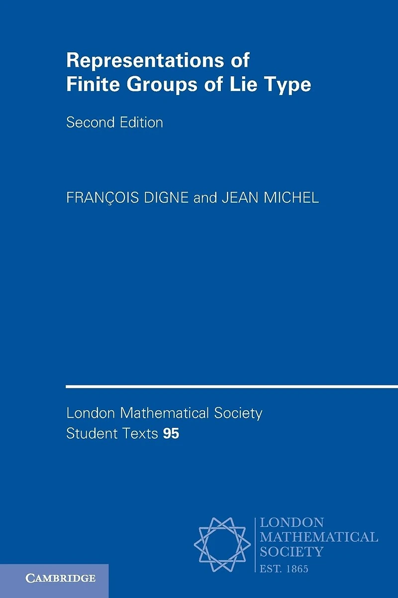 Representations of Finite Groups Lie Type
