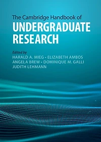 The Cambridge Handbook of Undergraduate Research