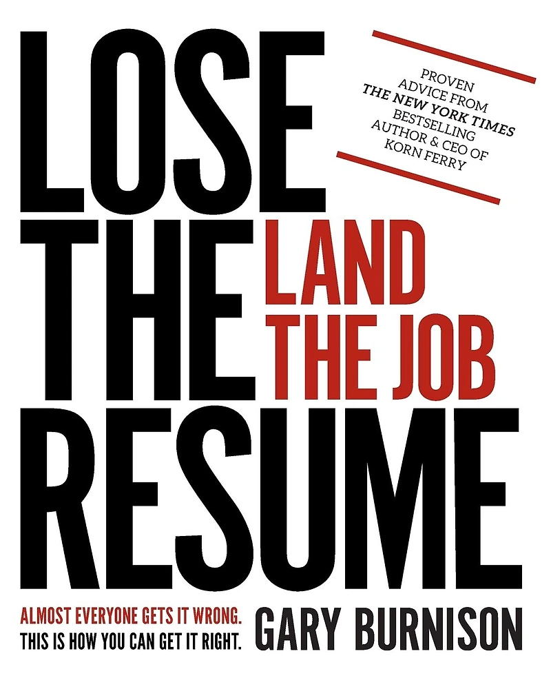 Lose the Resume, Land Job
