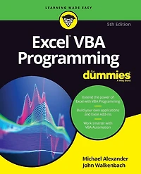 Excel VBA Programming For Dummies