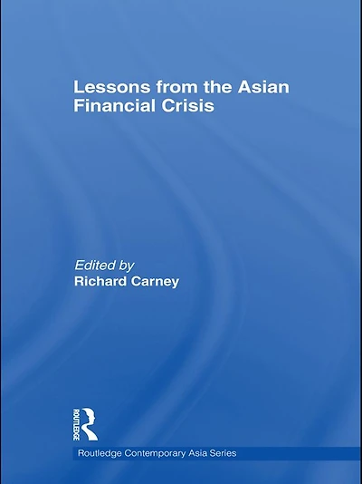 Lessons from the Asian Financial Crisis