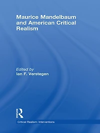 Maurice Mandelbaum and American Critical Realism