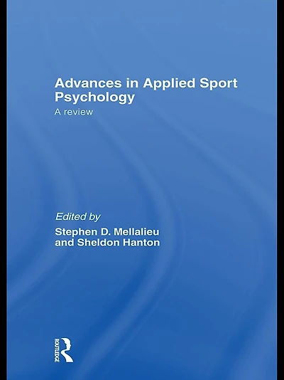 Advances Applied Sport Psychology: A Review