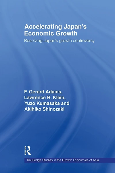 Accelerating Japan's Economic Growth: Resolving Growth Controversy