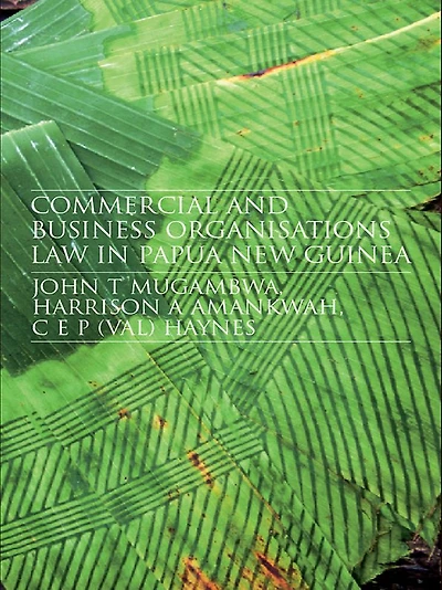 Commercial and Business Organizations Law Papua New Guinea