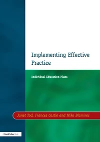 Individual Education Plans Implementing Effective Practice