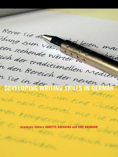 Developing Writing Skills German