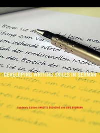 Developing Writing Skills German