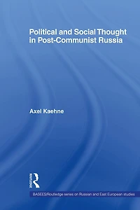 Political and Social Thought Post-Communist Russia