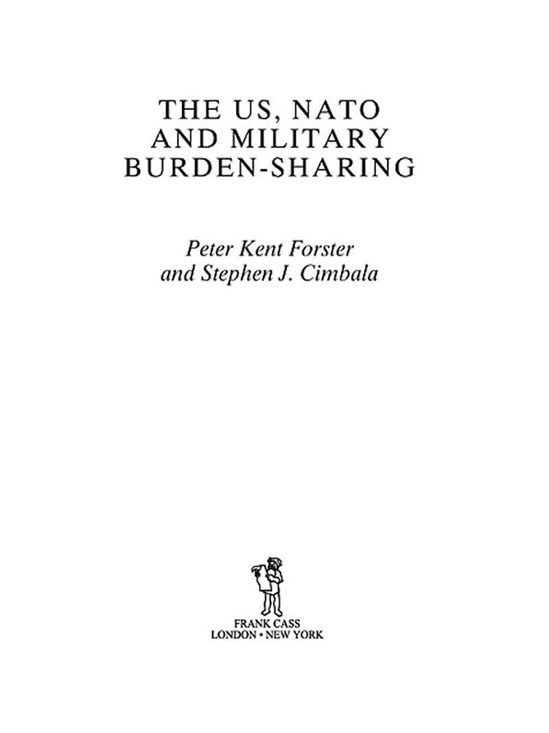 The US, NATO and Military Burden-Sharing