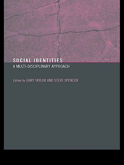 Social Identities: Multidisciplinary Approaches