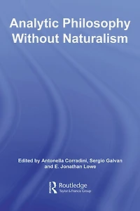 Analytic Philosophy Without Naturalism