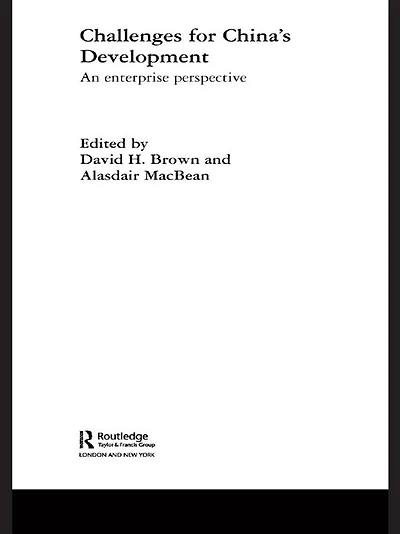 Challenges for China's Development: An Enterprise Perspective
