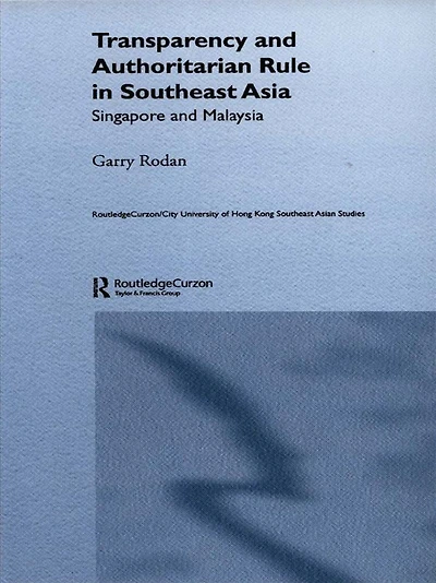 Transparency and Authoritarian Rule Southeast Asia: Singapore Malaysia