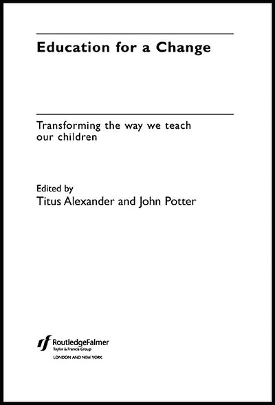 Education for a Change: Transforming the way we teach our children