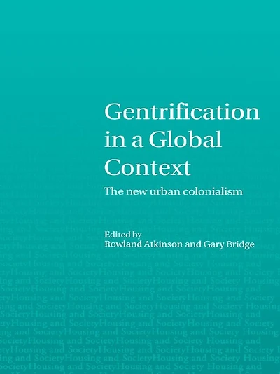 Gentrification a Global Context