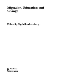 Migration, Education and Change