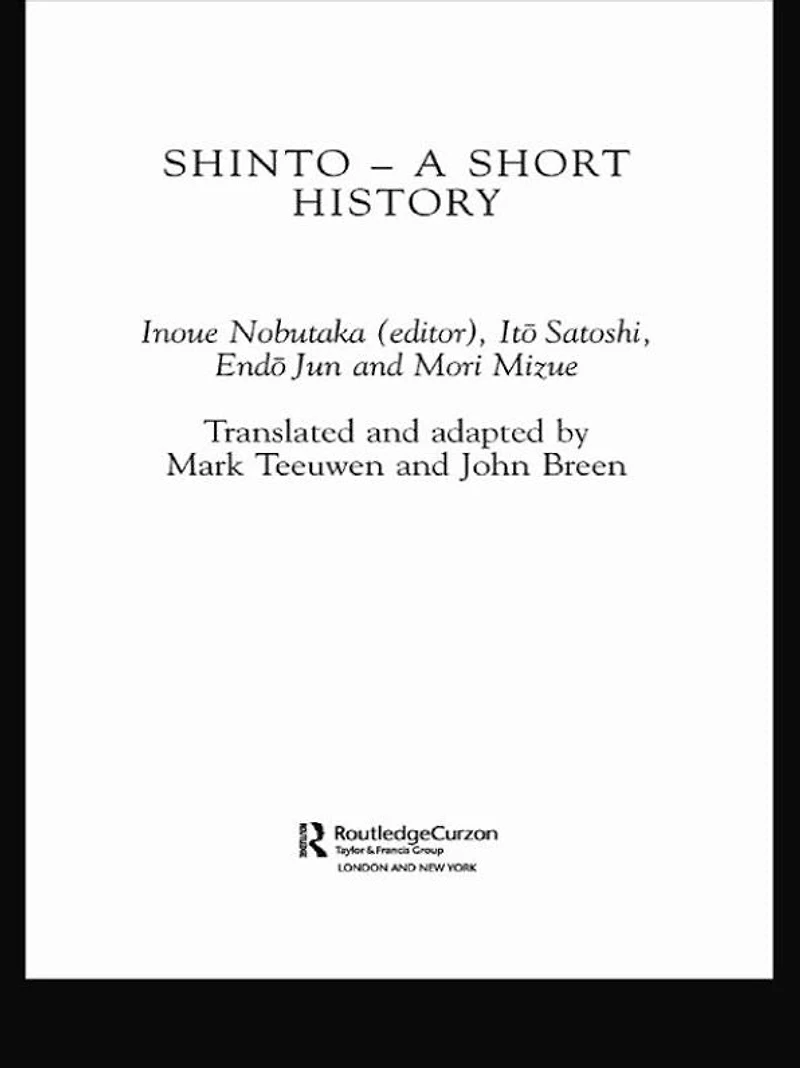 Shinto: A Short History