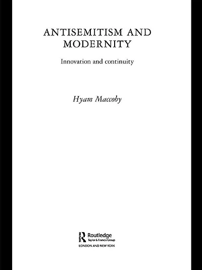 Antisemitism and Modernity: Innovation Continuity