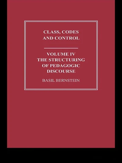 The Structuring of Pedagogic Discourse