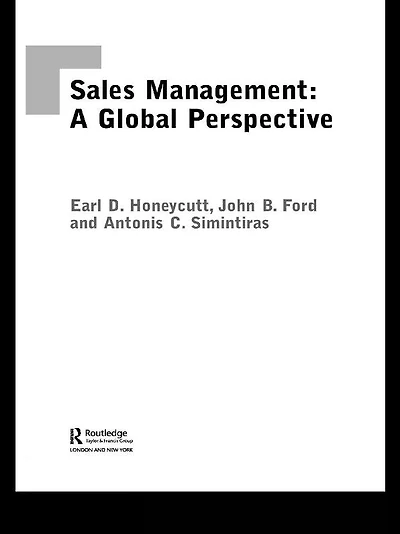 Sales Management: A Global Perspective