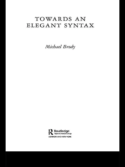 Towards an Elegant Syntax
