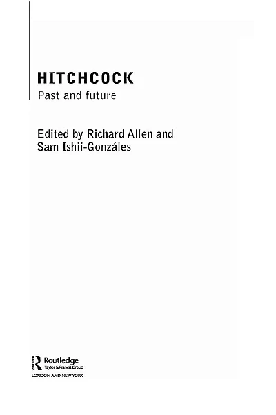 Hitchcock: Past and Future