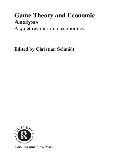 Game Theory and Economic Analysis: A Quiet Revolution Economics