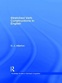 Stretched Verb Constructions English