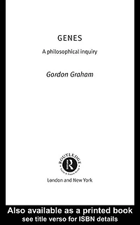 Genes: A Philosophical Inquiry
