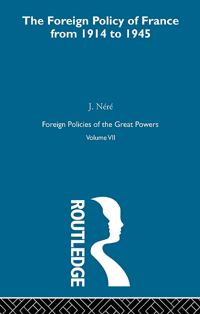 Foreign Pol France 1914-45 V7
