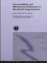 Accountability and Effectiveness Evaluation Nonprofit Organizations