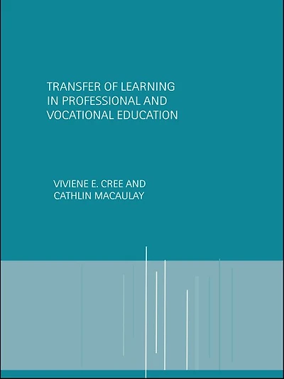 Transfer of Learning Professional and Vocational Education: Handbook for Social Work Trainers