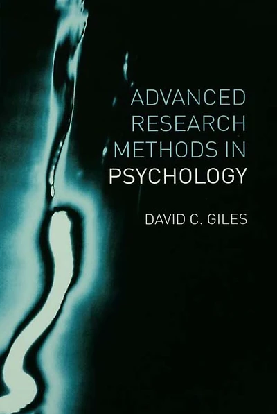 Advanced Research Methods Psychology