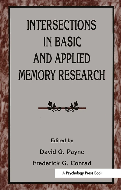 Intersections Basic and Applied Memory Research