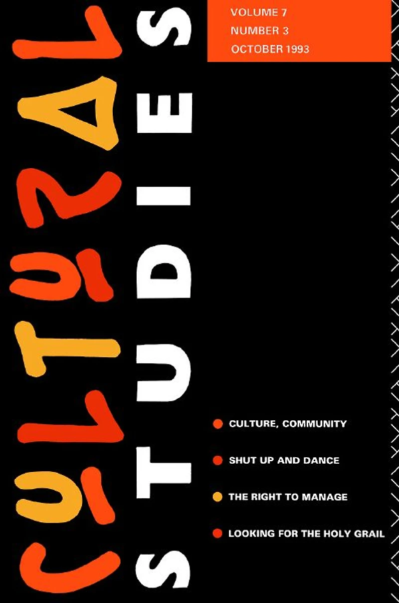 Cultural Studies: Volume 7