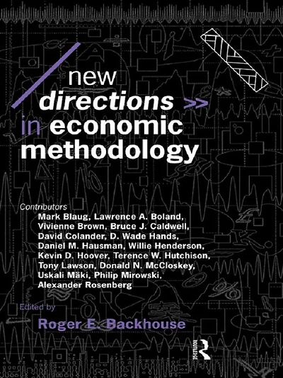 New Directions Economic Methodology