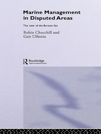 Marine Management Disputed Areas: the Case of Barents Sea