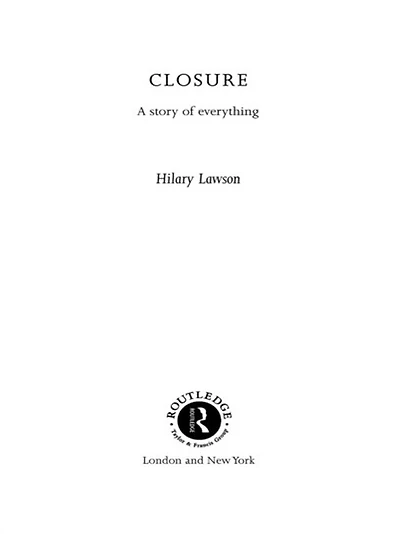 Closure: A Story of Everything