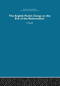 the English Parish Clergy on Eve of Reformation